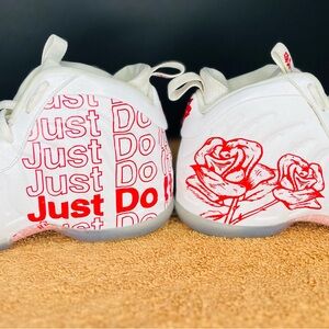 Nike PS Little Posite One CU1055-100 University Shoes Size 1.5Y